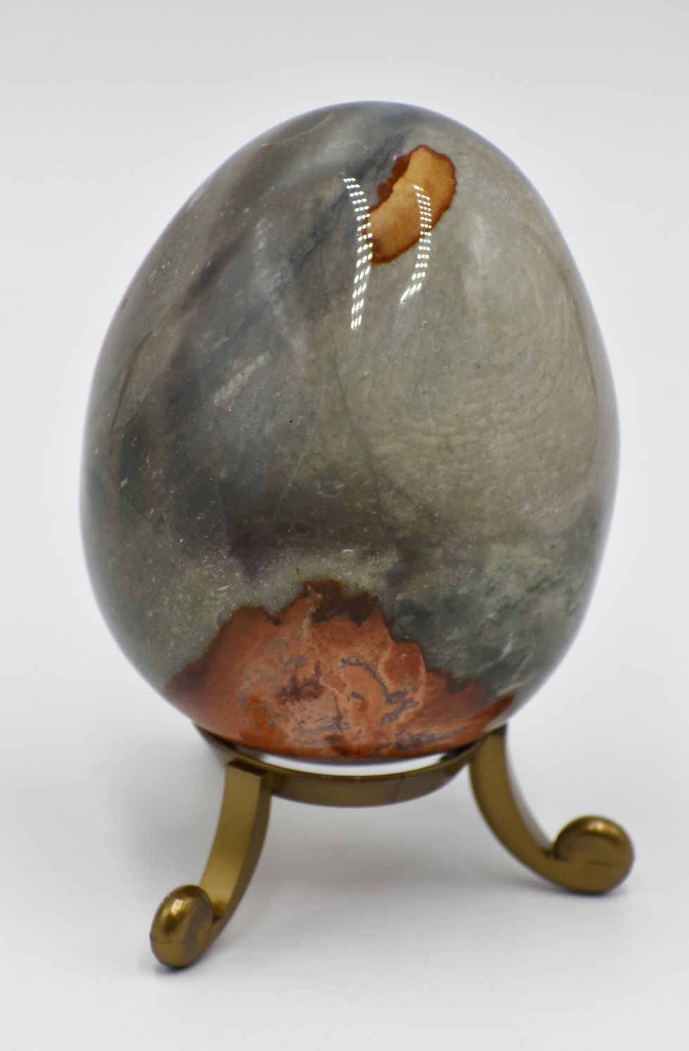 Thumbnail: Polychrome Jasper (nearly an Egg) polished Freeform