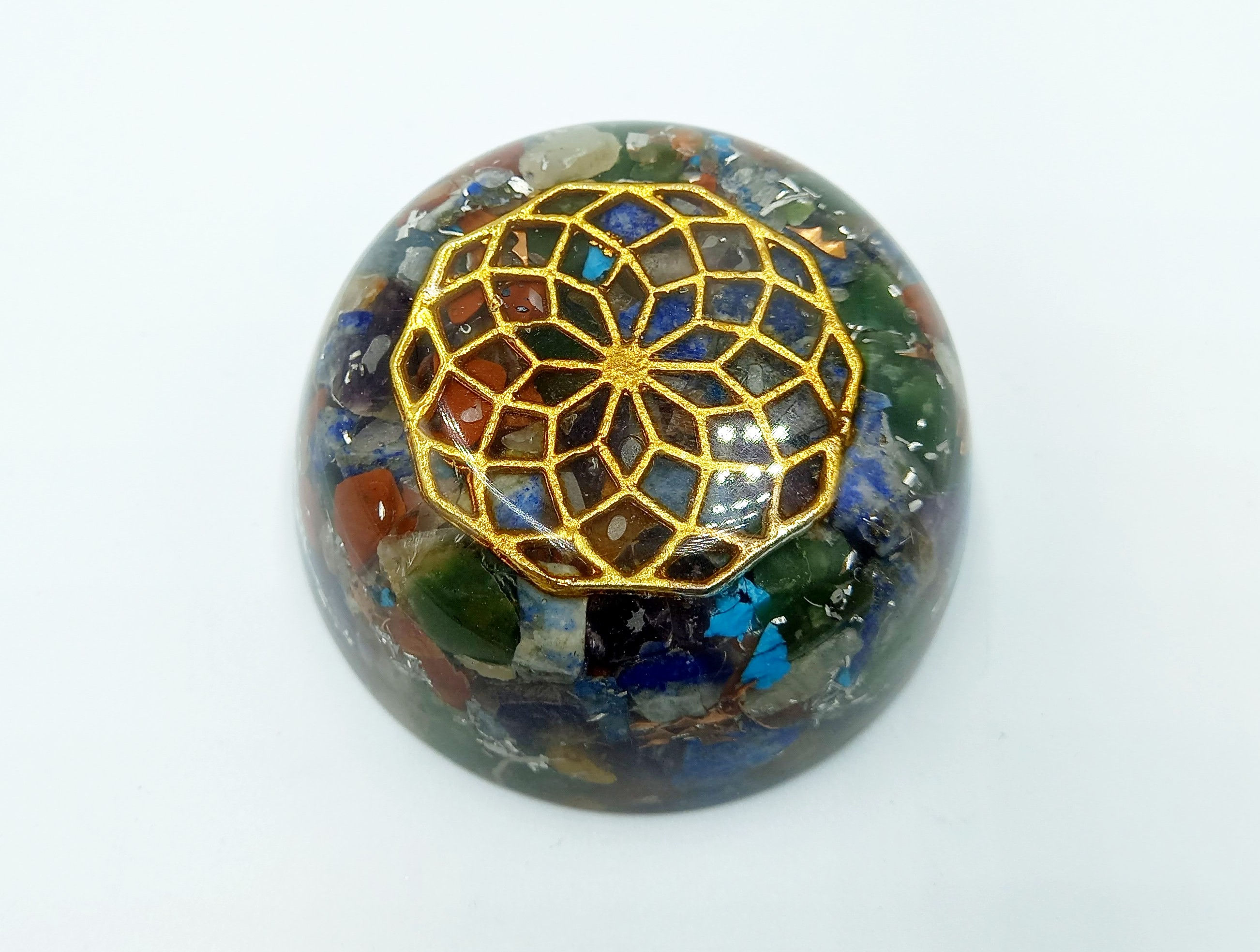 Orgonite Dome Shaped - Chakra Stones - Power Crystals