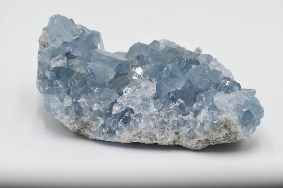 Thumbnail: Celestite High Graded Cluster (13 cms length)