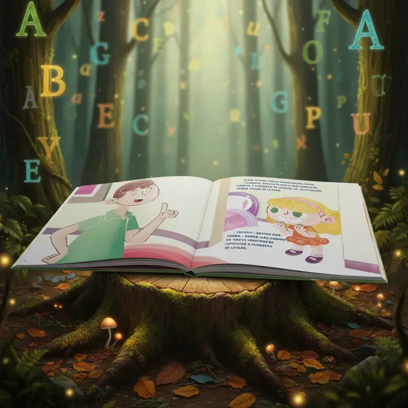 Miniatura: Floresta De Letras