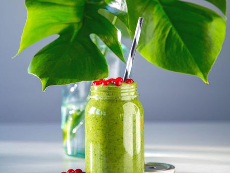 Spinat og grønnkål smoothie