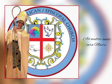 Auguri alla nostra amata Vescova Primate Maria Vittoria per il suo anniversario di ordinazione vescovile da parte del nostro Vescovo Suffraganeo Luca Ceccarelli