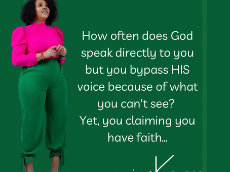 Do you have “Selective Faith”?