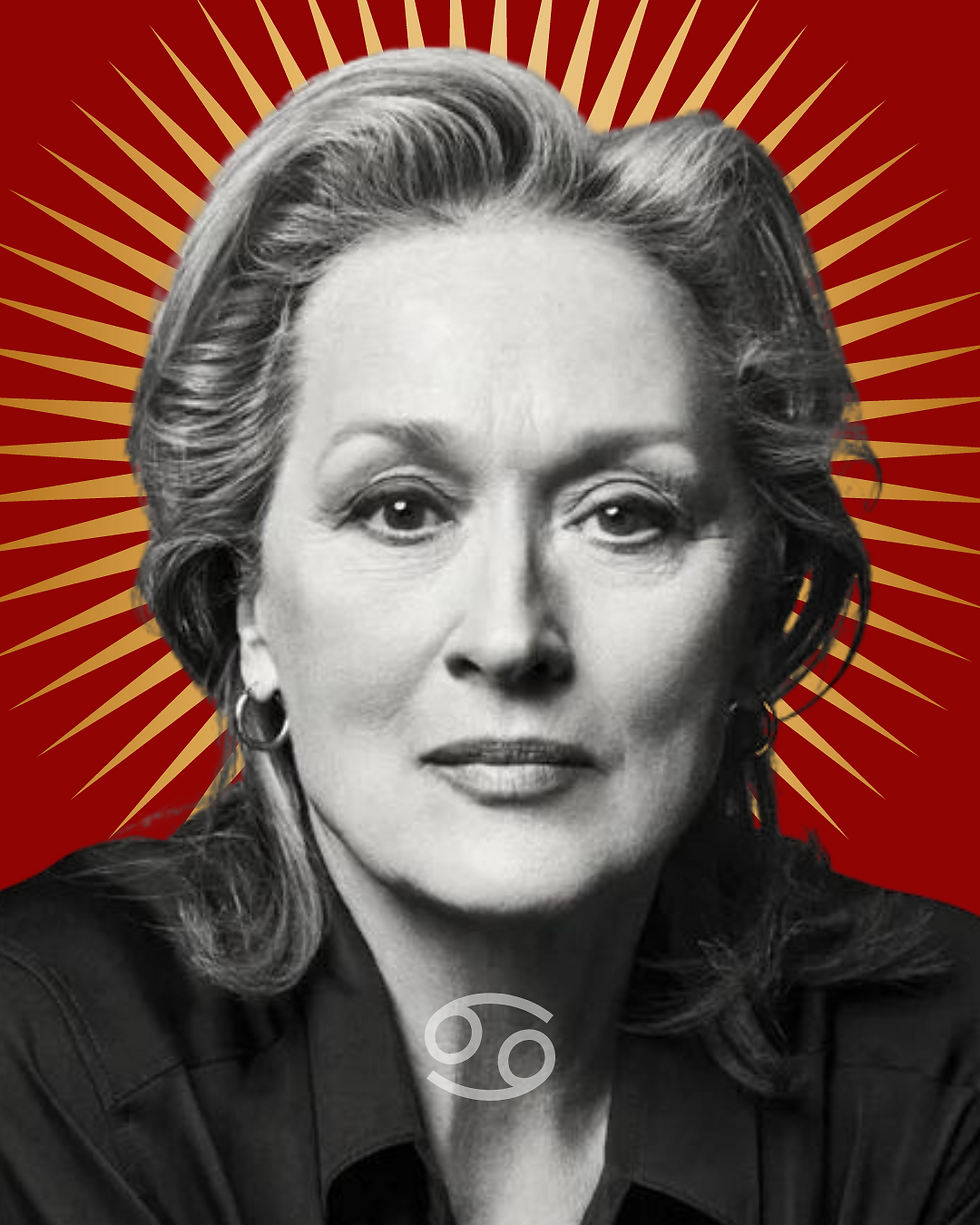 O SOL EM CÂNCER DE MERYL STREEP