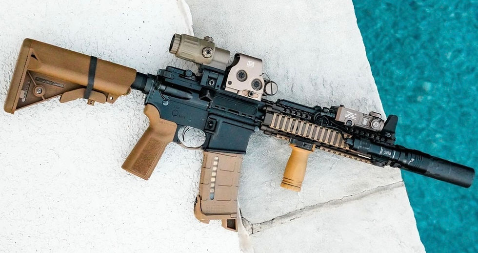 MK18 Daniel Defense SBR Silencer