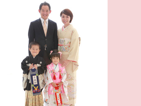 家族揃って七五三!