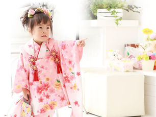 あどけない2歳のキュートな七五三♬