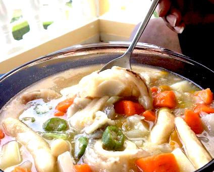 Caribbean Kitchen:  Bullfoot Soup!