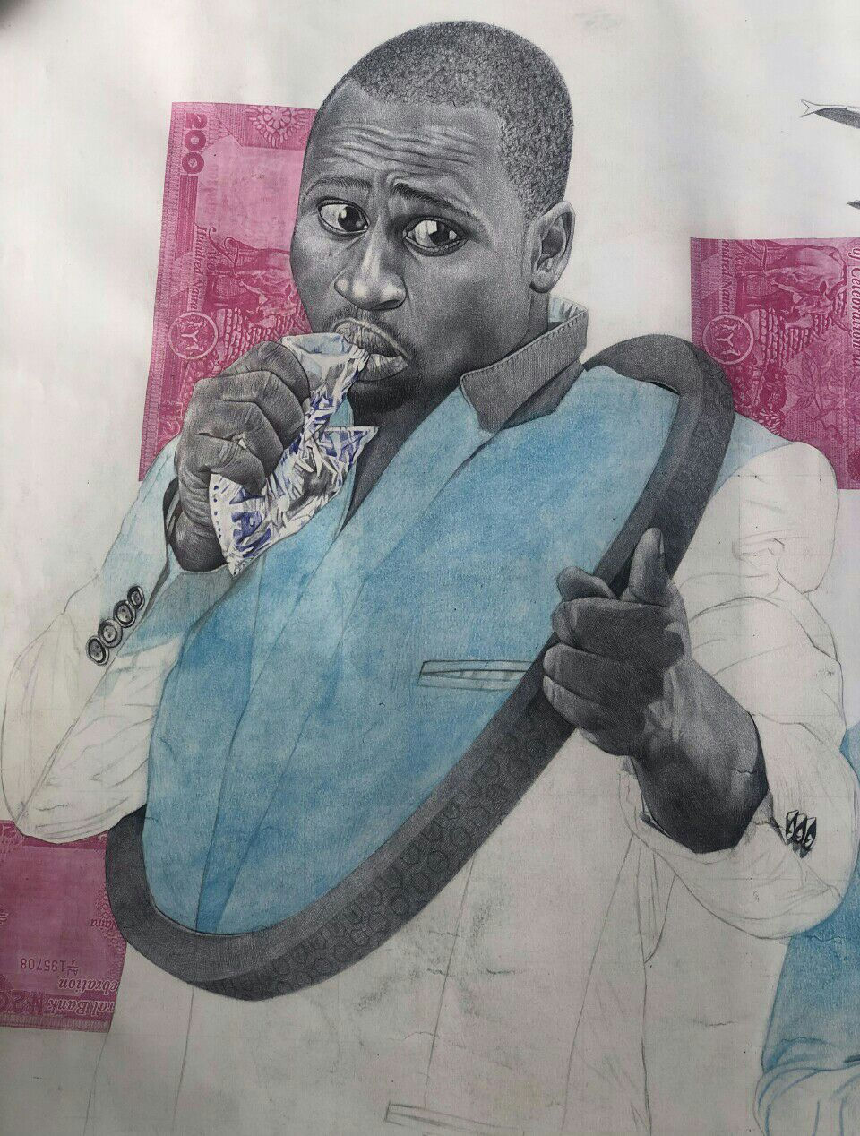 A year now! I made this drawing of Hilarious Sunnie left it this way, may look unfinished to many, but it's art to me.