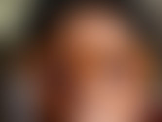black woman with glasses