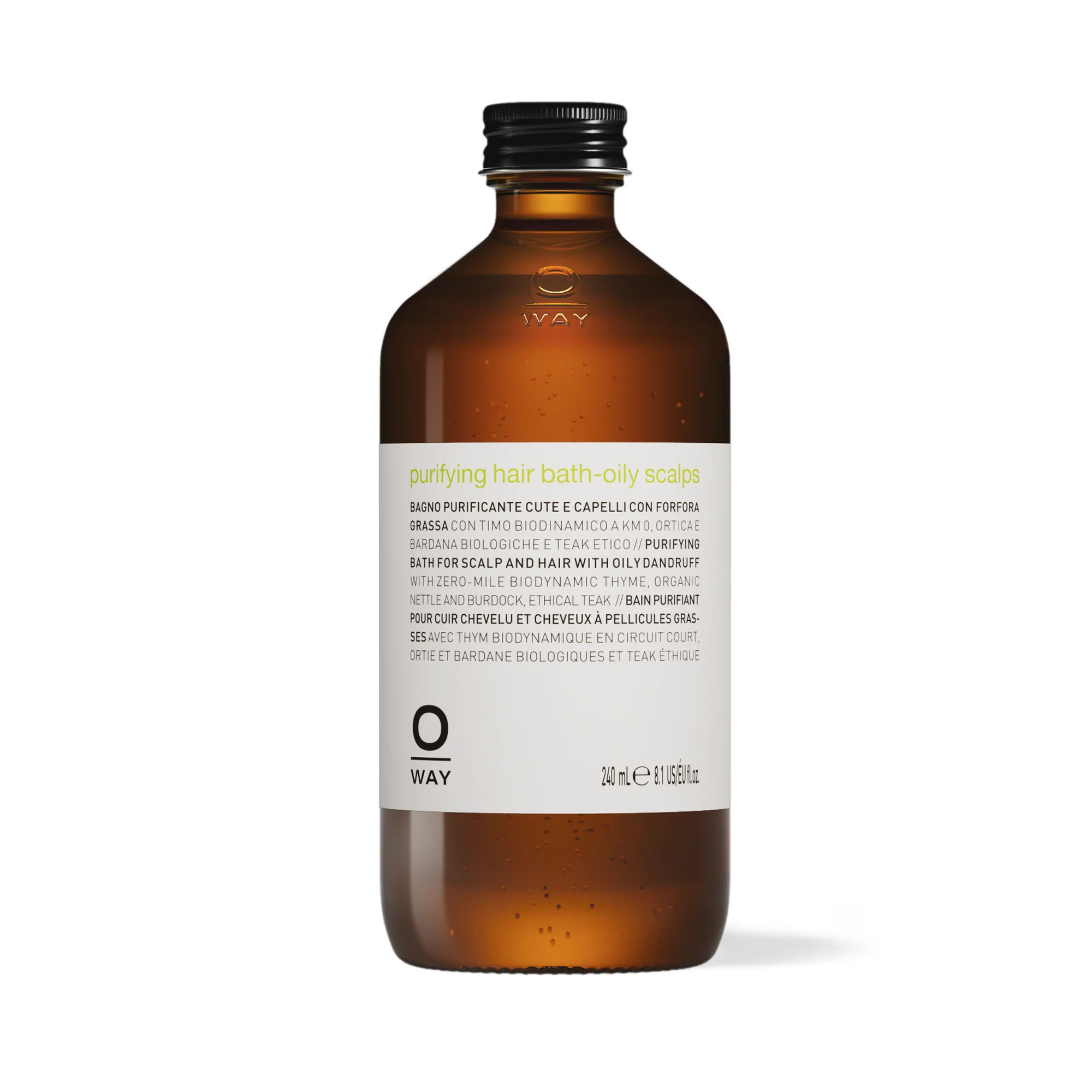 Purifying hair bath - oily scalps