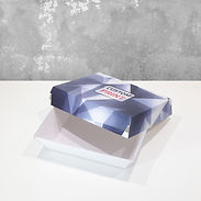 matemballasje i bølgepapp