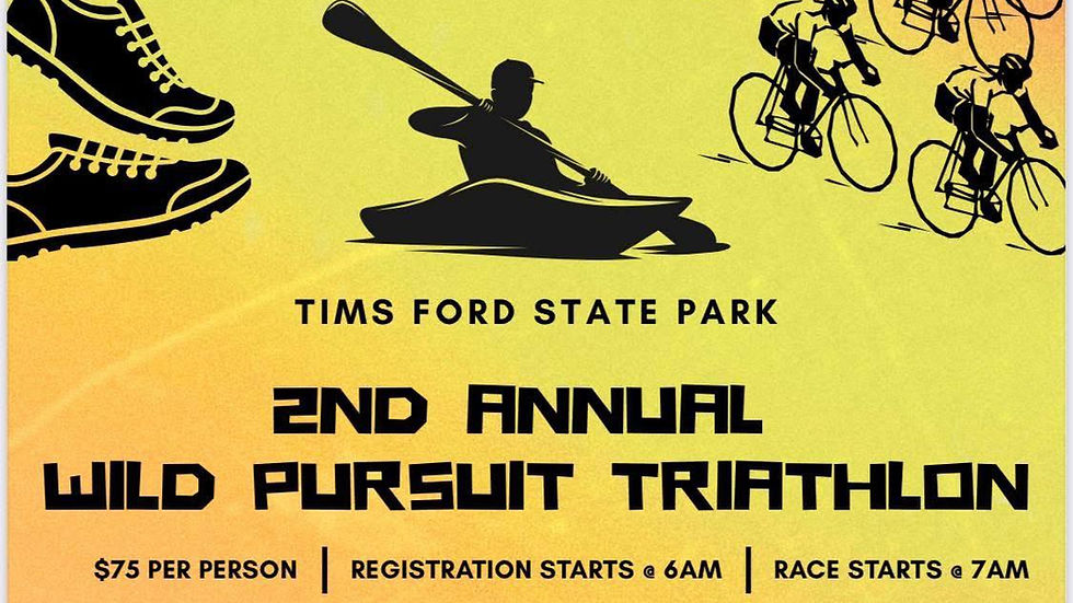 2nd Annual Wild Pursuit Triathlon at Tims Ford State Park