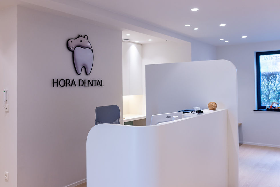 Salle de consultation cabinet dentaire Hora Dental à Wavre