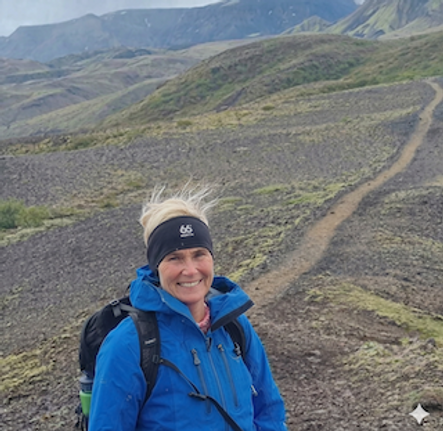 Thorey, local volcano guide at Fagradalsfjall Volcano Tours in Iceland