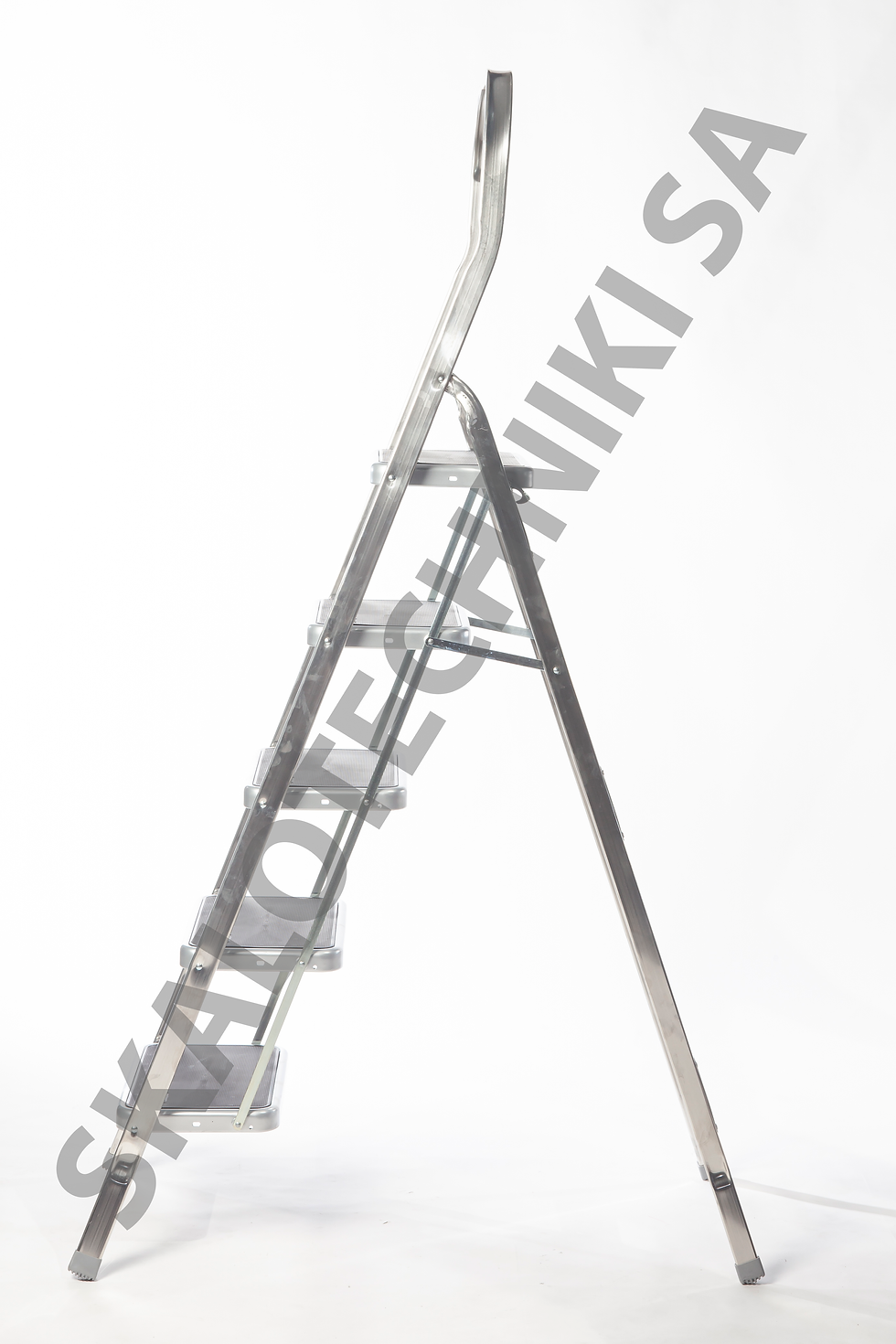 Thumbnail: Metal and Aluminium Step Ladder