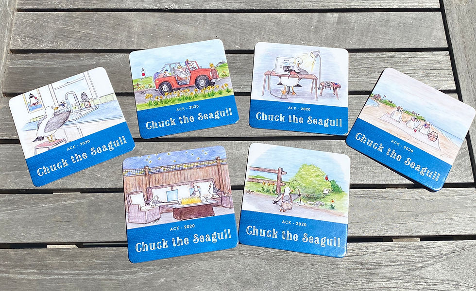 Chuck vs. the Virus Drink Coasters