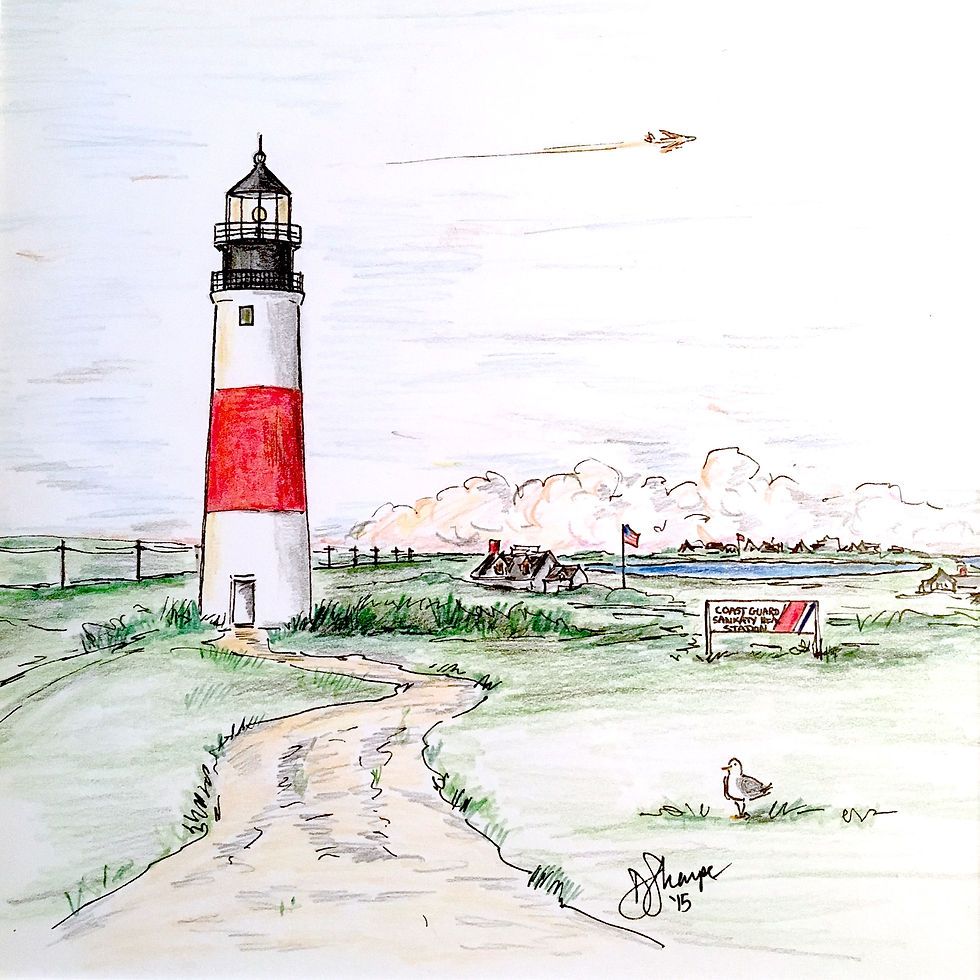 Sunset at Sankaty Light