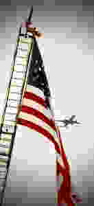 Flag with plane