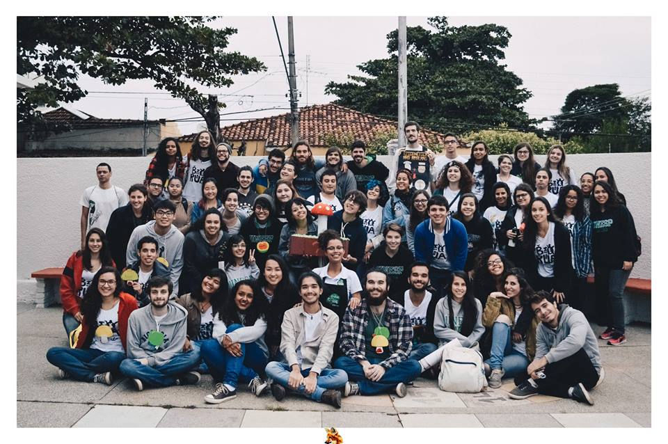 Participantes do VI Bio na Rua