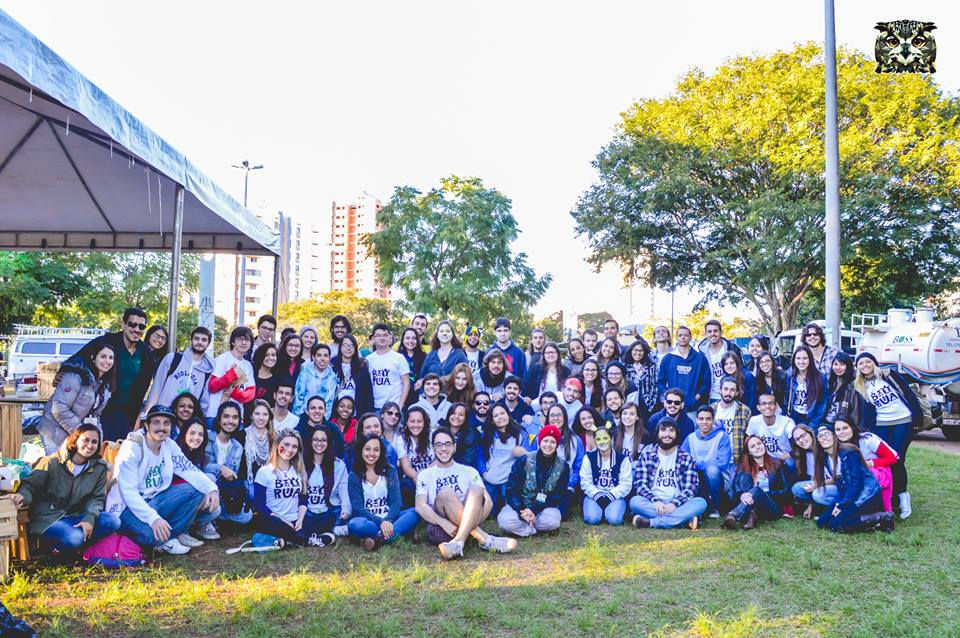Participantes do V Bio na Rua