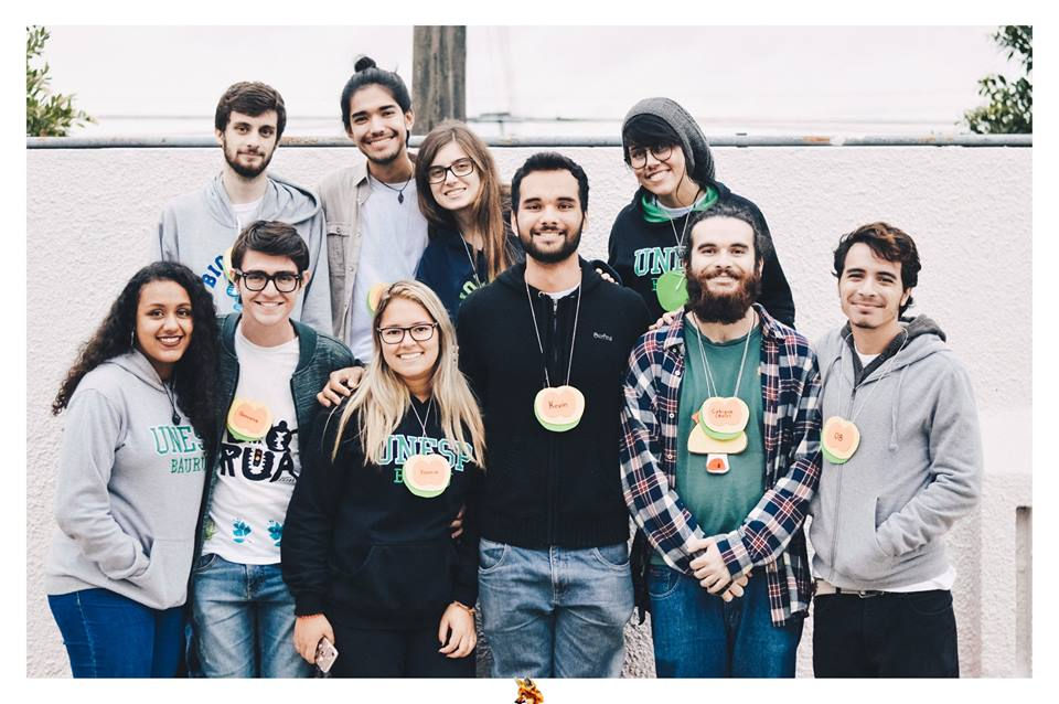 Organizadores do VI Bio na Rua
