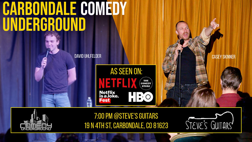 Carbondale Comedy Underground 7PM