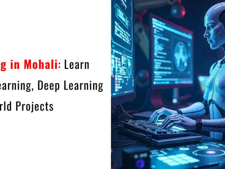 AI Training in Mohali: Learn Machine Learning, Deep Learning & Real-World Projects