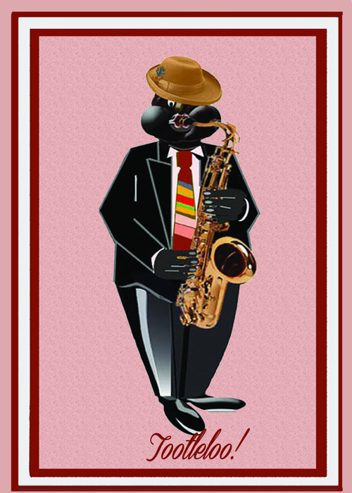 Razzy Saoxphone Player-Tootleloo
