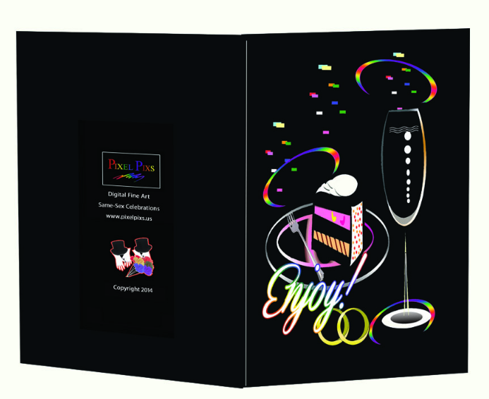 "Enjoy! " Card