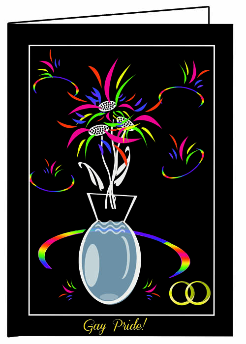 Gay Pride Celebration Card