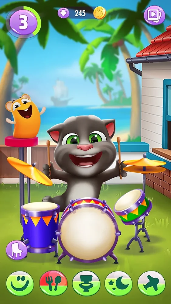 Talking Tom 2 Mod Apk (MOD, For Android)