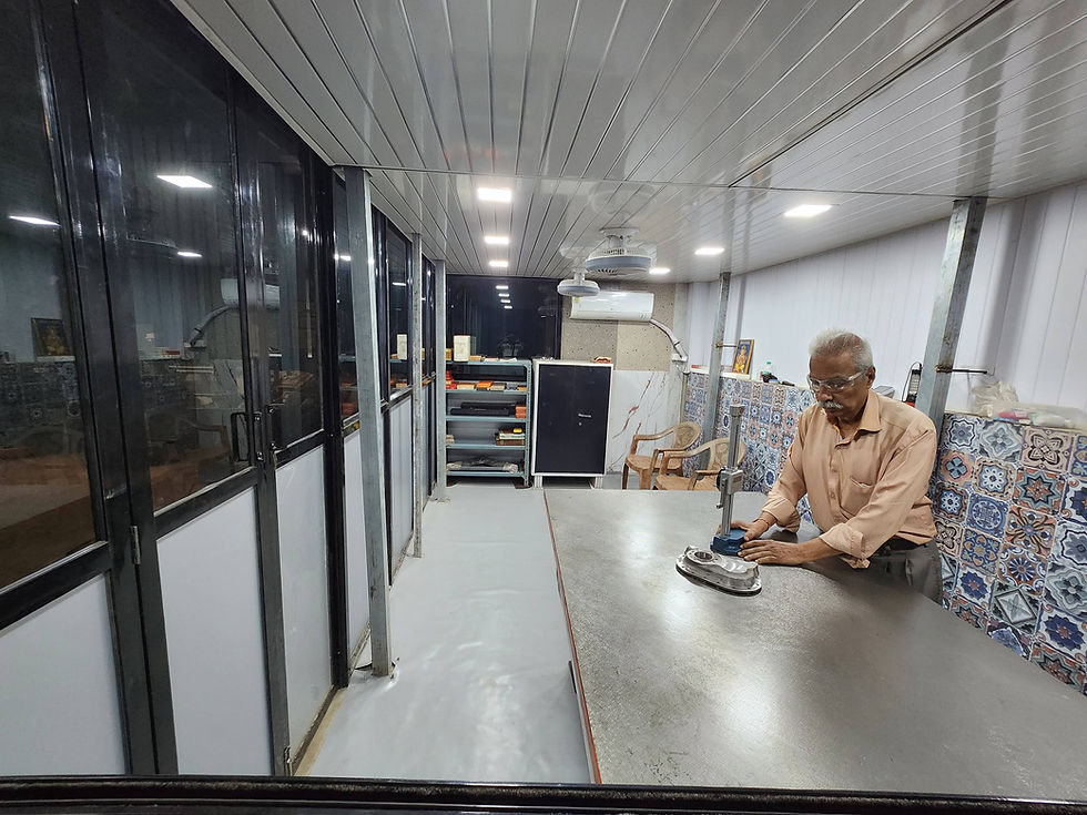Inspection room at OEW