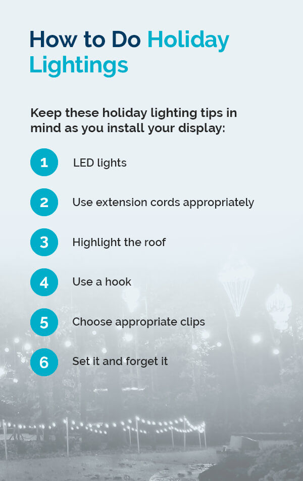 How to do holiday Lighting