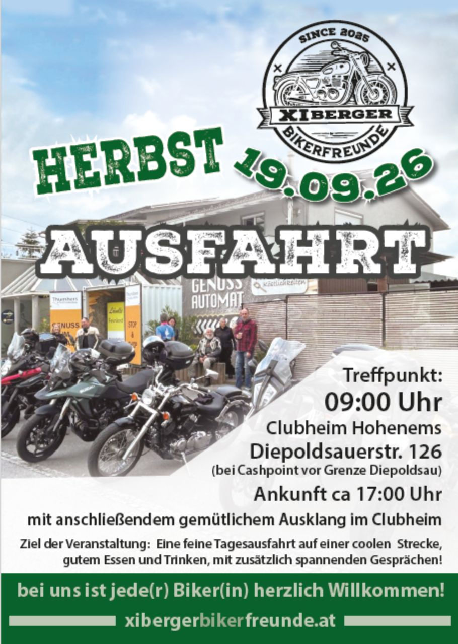 2. Herbstausfahrt
