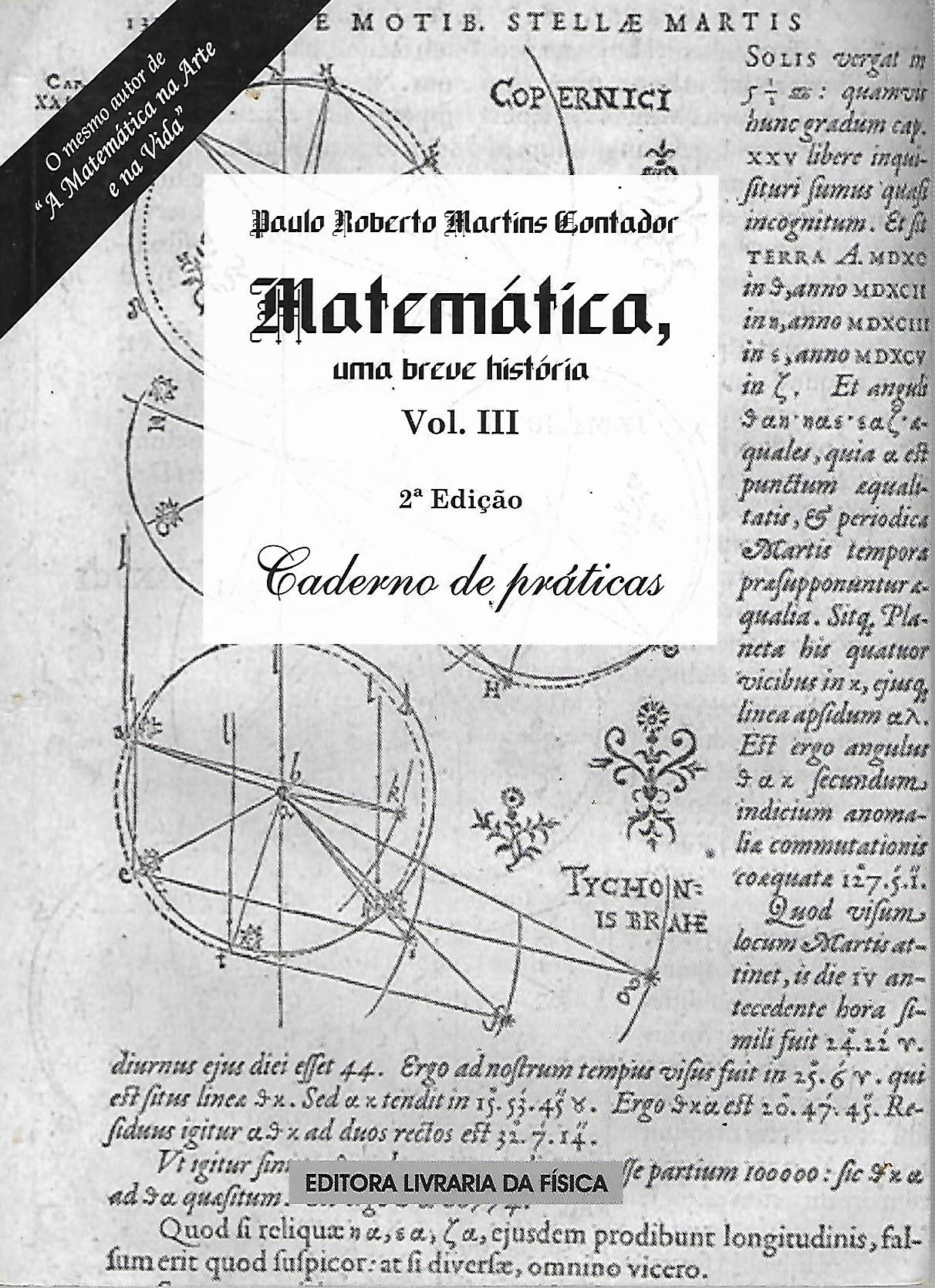 Matemática uma breve história vol.III