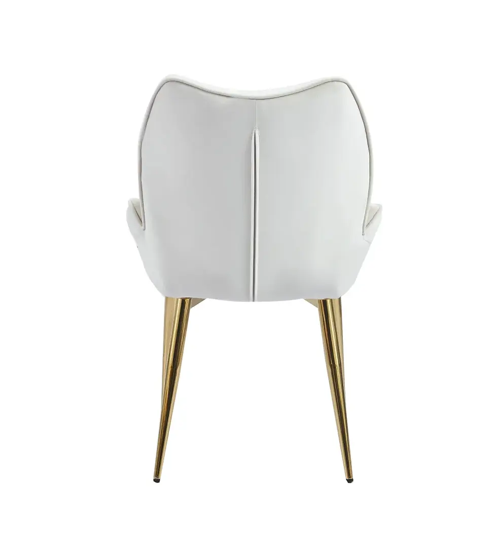 Miniature : CHAISE LOHA PIED METAL NOIR VELOURS BEIGE