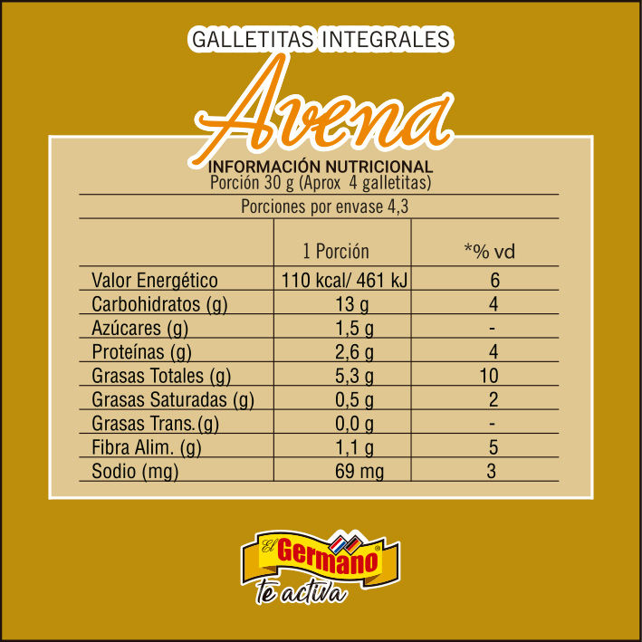 Miniatura: Galletitas con Avena