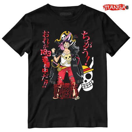 One Piece Shirt Luffy Film RED