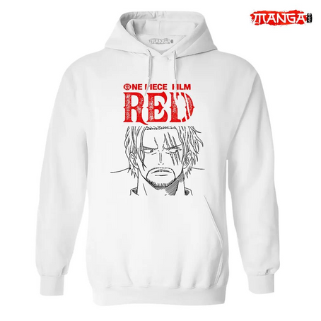 One Piece Hoodie Shanks Film Red