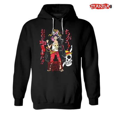 One Piece Hoodie Luffy Film RED