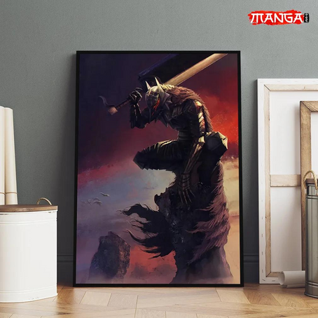 Berserk Poster Berserk Guts Manga Japan Anime Version 1