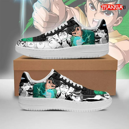 Yu Yu Hakusho Shoes Yusuke Urameshi Manga Style