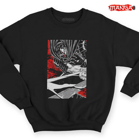 Berserk Sweatshirt Berserk Slayer Black