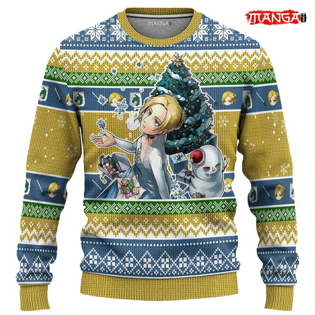 Annie Leonhart Attack On Titan Ugly Christmas Sweater