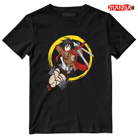 Attack on Titan Shirt Mikasa Ackerman Anime