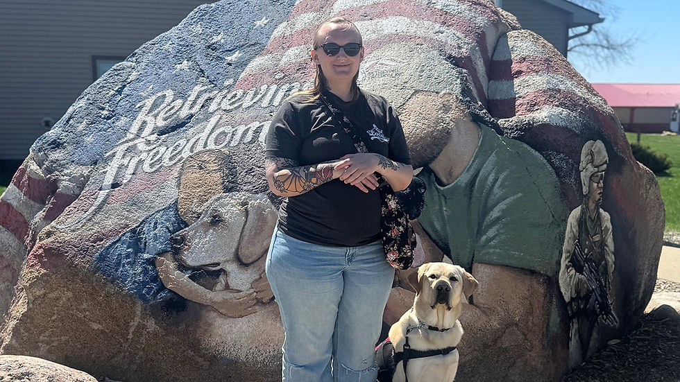 Nichol and Vinnie: A Service Dog for Veterans with PTSD