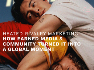 Promotional image of the Heated Rivalry lead actors for an article on how community and earned media drove global popularity