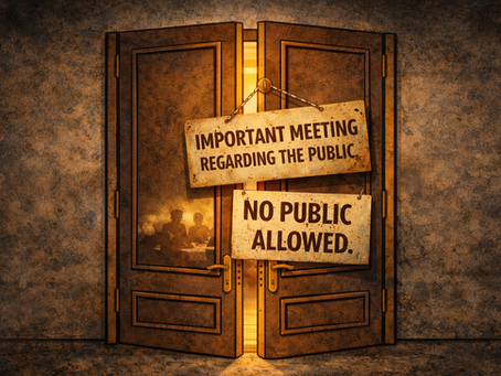 Writing Laws In Private.