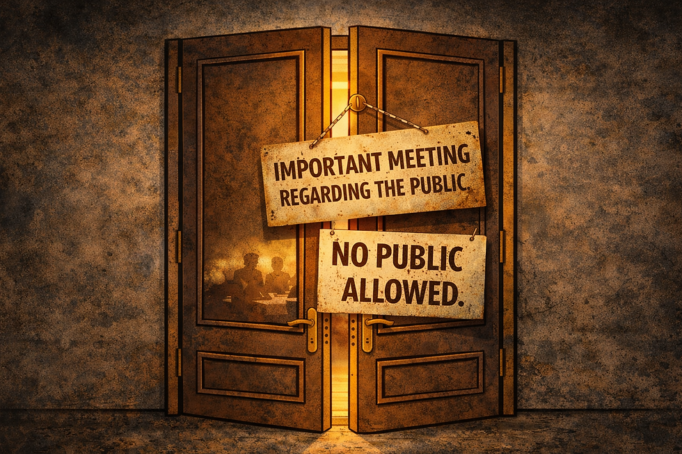 Writing Laws In Private.